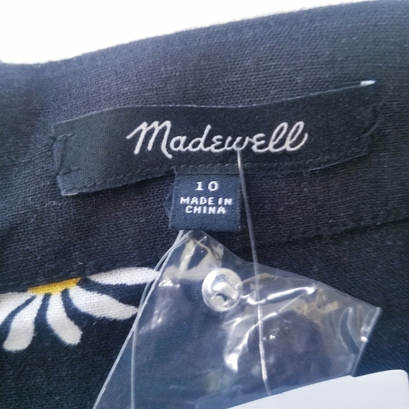 NEW Madewell‎ | Daisy Print Flare Skirt, size 10 - Picture 6 of 10